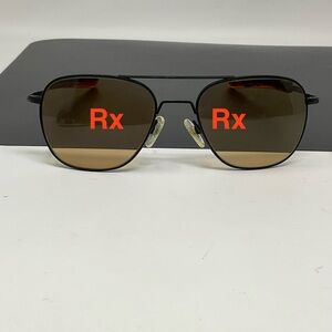 Randolph Engineering Aviator Sunglasses frame only no lenses matte black 58 []20